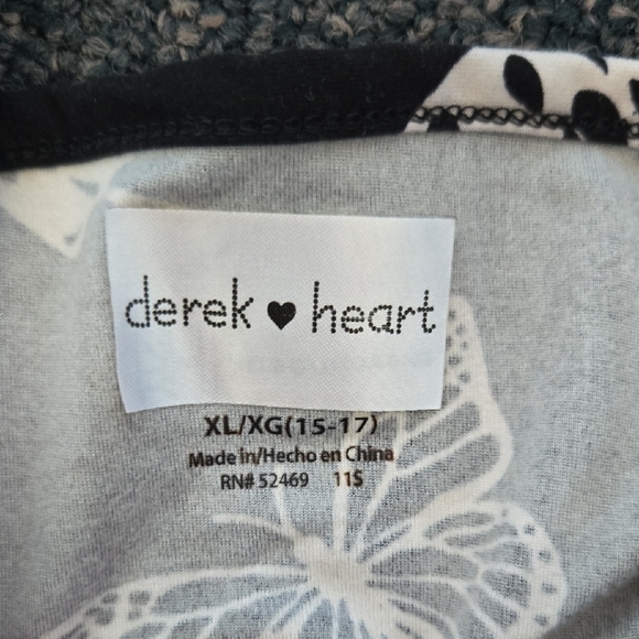 Butterfly Print Black and White Sports Bra - Picture 2 of 3